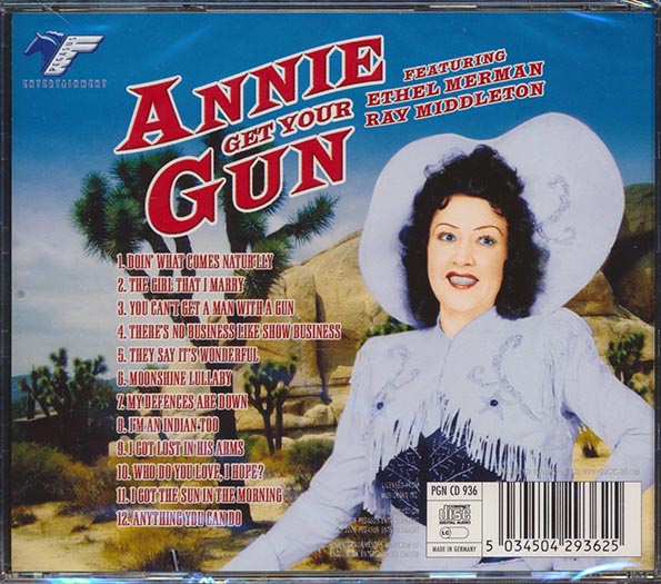 Ethel Merman, Ray Middleton CD - Annie Get Your Gun