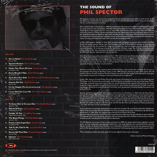 The Paris Sisters, Ben E King, Gene Pitney, Connie Francis, Etc. LP - The Sound Of Phil Spector (180g)