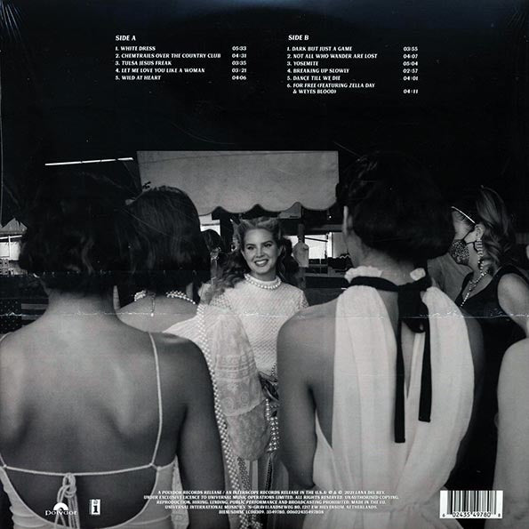 Lana Del Rey LP - Chemtrails Over The Country Club