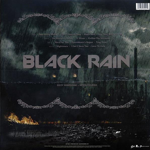 Ozzy Osbourne LP - Black Rain (2xLP)