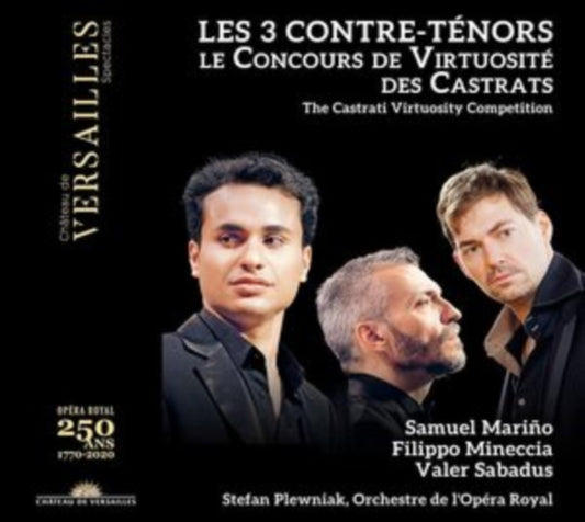 Samuel Marino / Filippo Mineccia / Valer Sabadus / Orchestre De L'opera Royal / Stefan Plewniak CD - Les 3 Contre-Tenors: Le Concours De Virtuosite Des Castrats