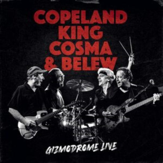 Copeland King Cosma & Belew LP Vinyl Record - Gizmodrome Live