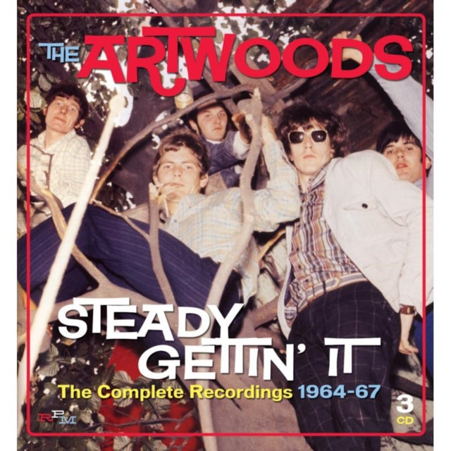 Artwoods CD - Steady Gettin' It - The Complete Recordings 19 64 67