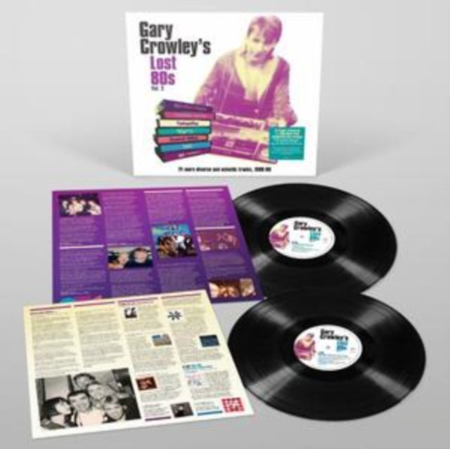Various Artist: LP Vinyl Record - Gary Crowley - Lost 80s 2 (Clear Vinyl)