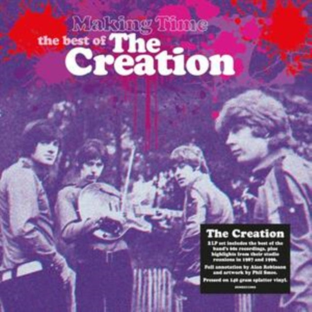 Creation LP Vinyl Record - Making Time: The Best Of (Splatter Vinyl)
