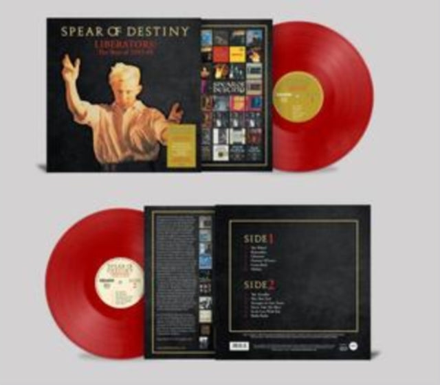Spear Of Destiny LP Vinyl Record - Liberators! - The Best Of 1983-1988 (Red Vinyl)
