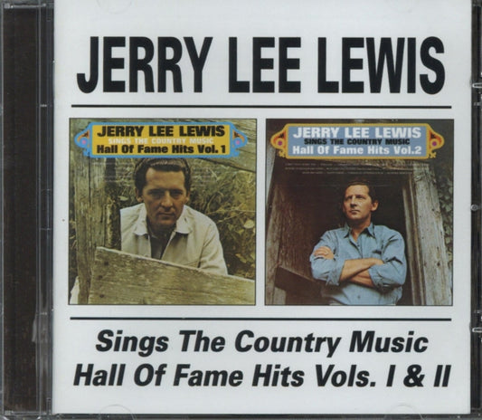 Jerry Lee Lewis CD - Sings The Country Music Hall Of Fame Hits Volumes 1 & 2