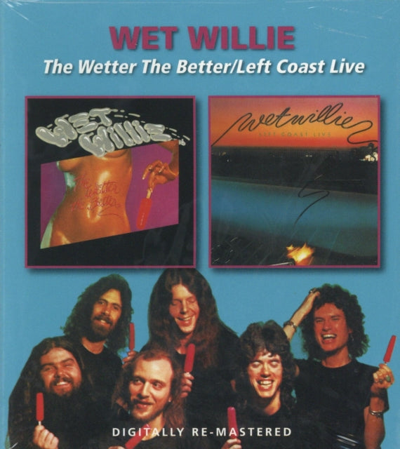 Wet Willie CD - The Wetter The Better