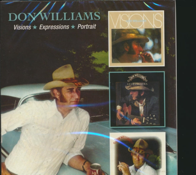 Don Williams CD - Visions / Expressions / Portrait