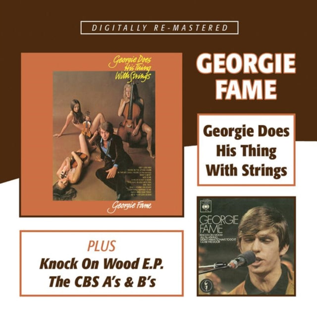 Georgie Fame CD - Georgie Does His Thing With Strings / Knock On Wood E.P. / The Cbs A's & B's
