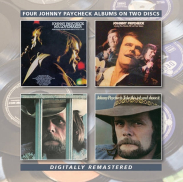 Johnny Paycheck CD - Mr. Lovemaker / Loving You Beats All I've Ever Seen / 11 Months And 29 Days / Take This Job And Shove It