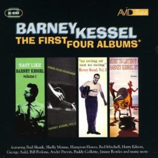 Barney Kessel CD - The First Four Albums (Easy Like / Kessel Plays Standards / To Swing Or Not To Swing / Music To Listen To Barney Kessel By)