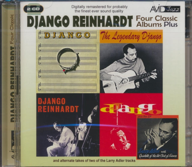 Django Reinhardt CD - Four Classic Albums Plus (Django / Django /The Legendary Django / Django Reinhardt)