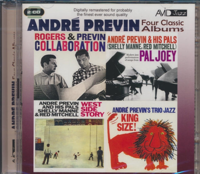 Andre Previn CD - Four Classic Albums (West Side Story / Collaboration / King Size / Pal Joey)