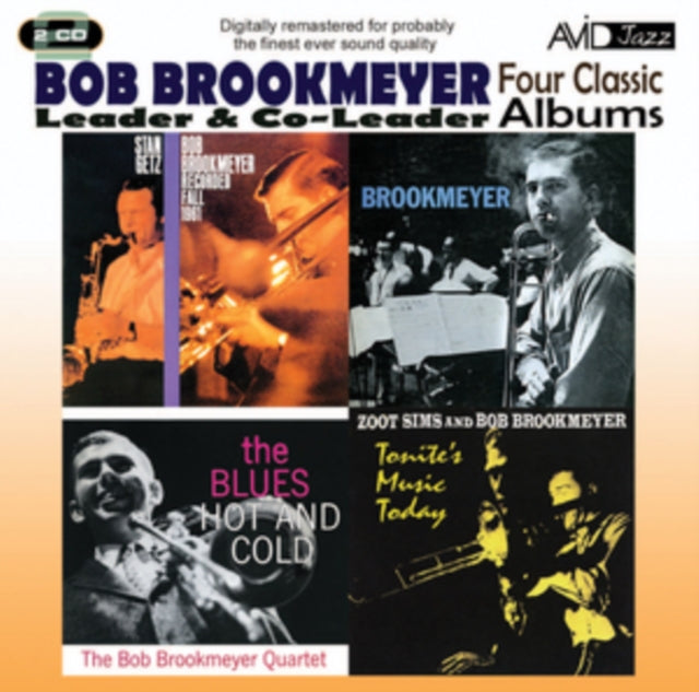 Bob Brookmeyer CD - Four Classic Albums (Recorded Fall 19 61 / Brookmeyer / Tonite's Music Today / The Blues Hot And Cold)