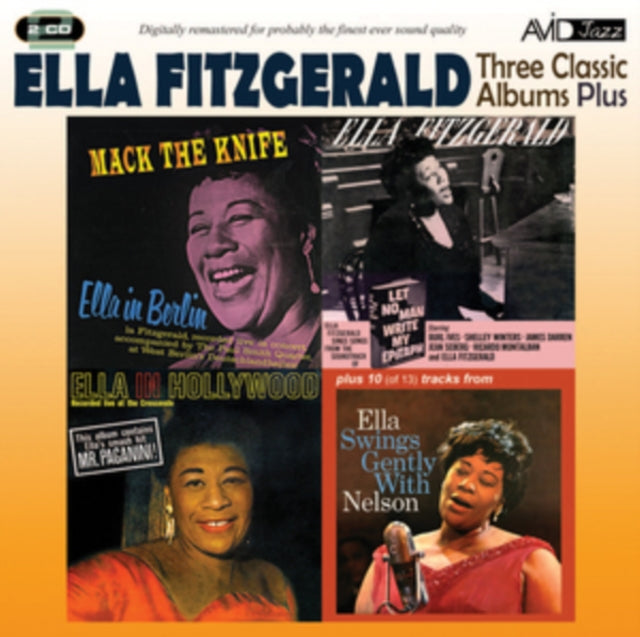 Ella Fitzgerald CD - Three Classic Albums Plus