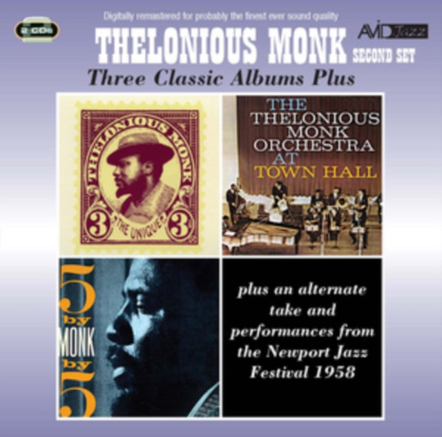 Thelonious Monk CD - Three Classic Albums Plus