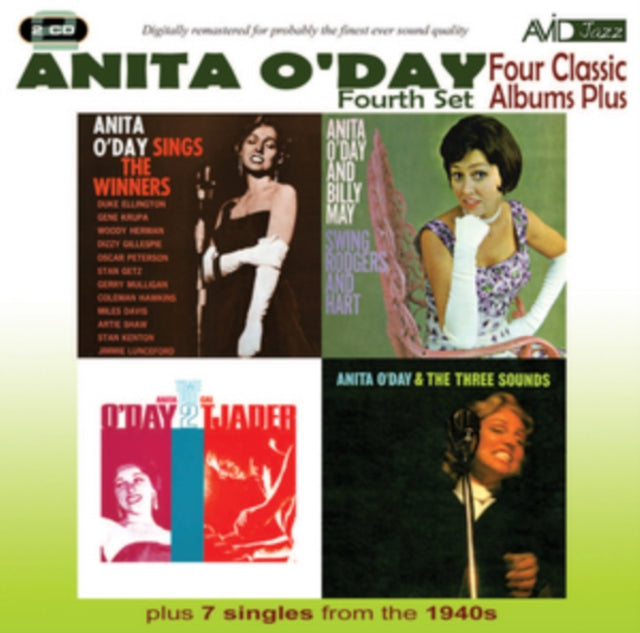 Anita O'day CD - Four Classic Albums Plus