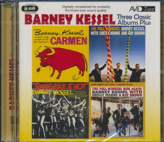 Barney Kessel CD - Three Classic Albums Plus (Some Like It Hot / The Poll Winners / Carmen)