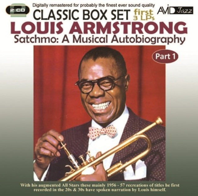 Louis Armstrong CD - Satchmo: A Musical Autobiography - Part 1 (First 3 LP Vinyl Record's)