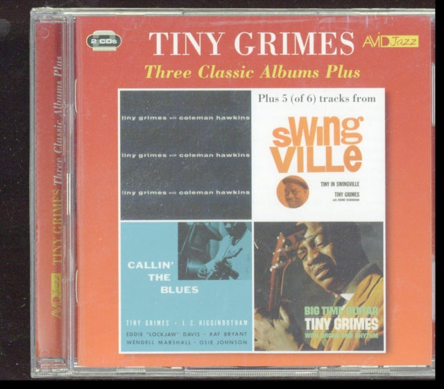 Tiny Grimes CD - Three Classic Albums Plus (Blues Groove / Callin' The Blues / Big Time Guitar)