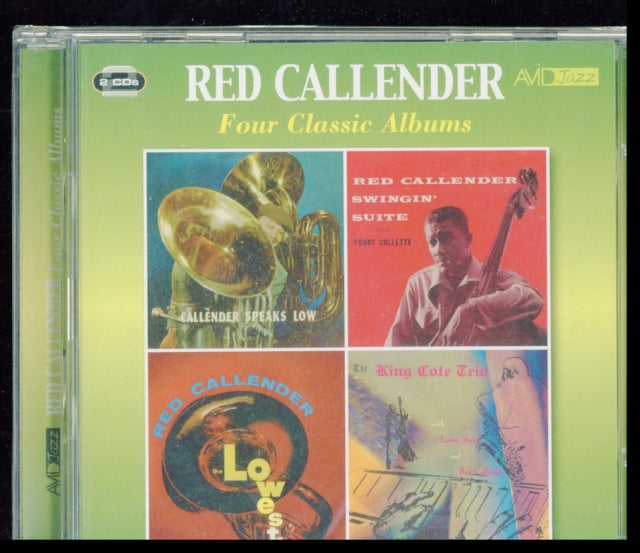 Red Callender CD - Four Classic Albums (Speaks Low / Swingin' Suite / The Lowest / King Cole Trio)