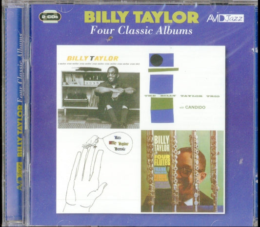 Billy Taylor CD - Four Classic Albums (Cross Section / The Billy Taylor Trio With Candido / The Billy Taylor Touch / With Four Flutes