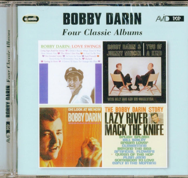 Bobby Darin CD - Four Classic Albums (Love Swings / Two Of A Kind / The Bobby Darin Story / Oh! Look At Me Now)