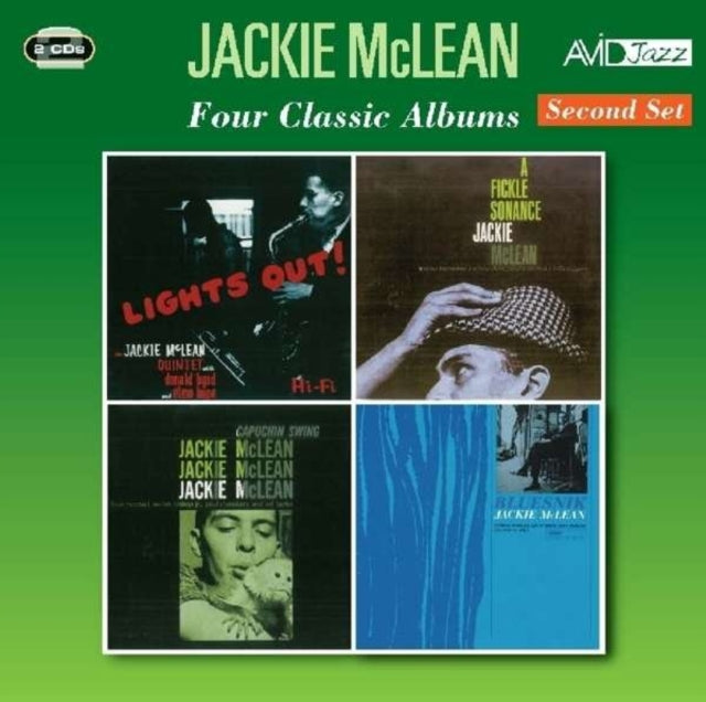 Jackie Mclean CD - Four Classic Albums (Lights Out! / A Fickle Sonance / Capuchin Swing / Bluesnik)