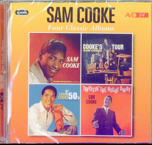 Sam Cooke CD - Four Classic Albums (Sam Cooke / Cooke's Tour / Hits Of The 50s / Twistin' The Night Away)