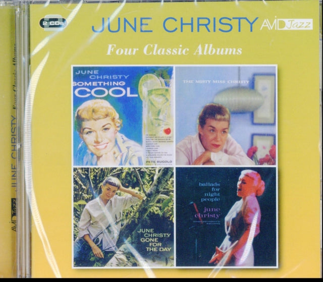 June Christy CD - Four Classic Albums (Something Cool / Misty Miss Christy / Gone For The Day / Ballads For Night People)