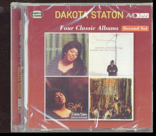 Dakota Staton CD - Four Classic Albums (Dakota / Dakota Staton Sings Ballads And The Blues / Softly / 'Round Midnight)