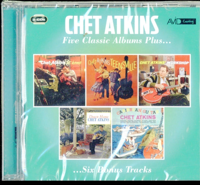 Chet Atkins CD - Five Classic Albums Plus