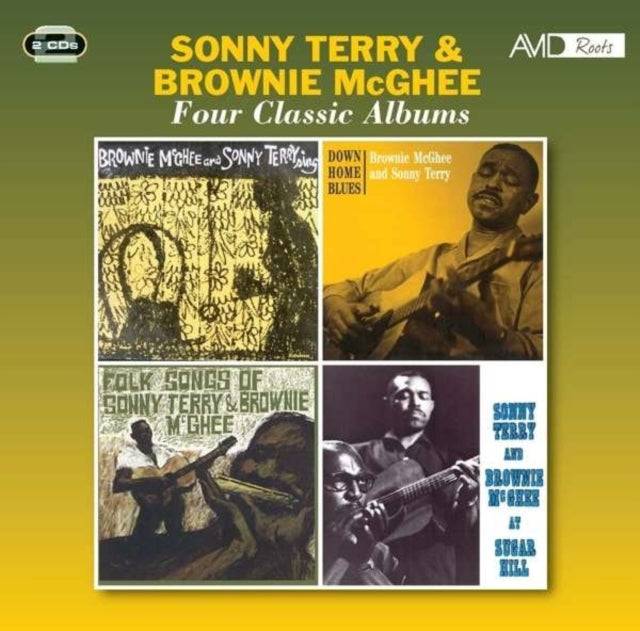 Sonny Terry & Brownie Mcghee CD - Four Classic Albums