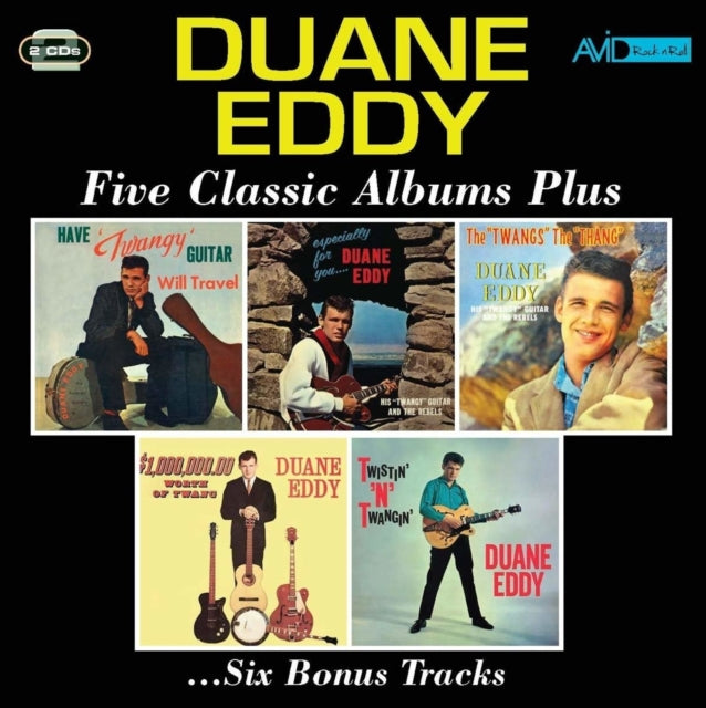 Duane Eddy CD - Five Classic Albums Plus