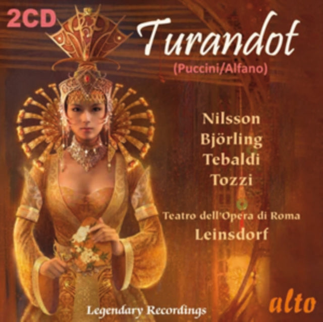 Bjorling / Nilsson / Tebaldi / Etc / Leinsdorf CD - Puccini: Turandot (Incl Ending By Alfano)(Stereo)