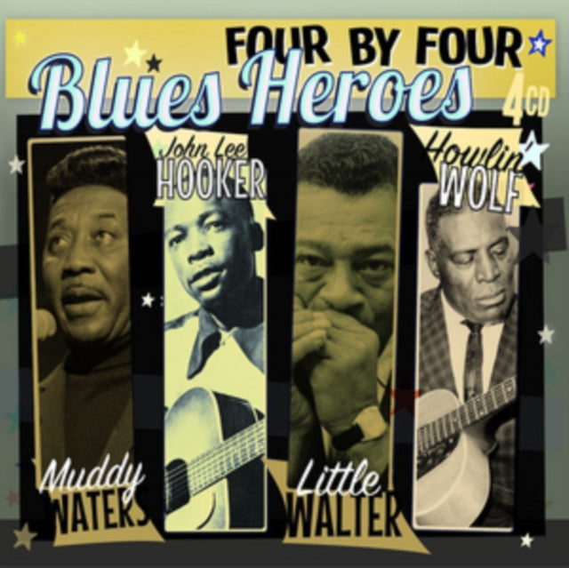 Muddy Waters, John Lee Hooker, Howlin' Wolf, Little Walter CD - Blues Heroes