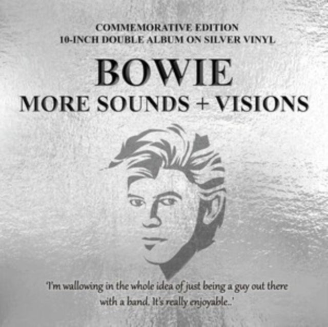 David Bowie LP Vinyl Record - More Sounds + Visions (Silver Vinyl)