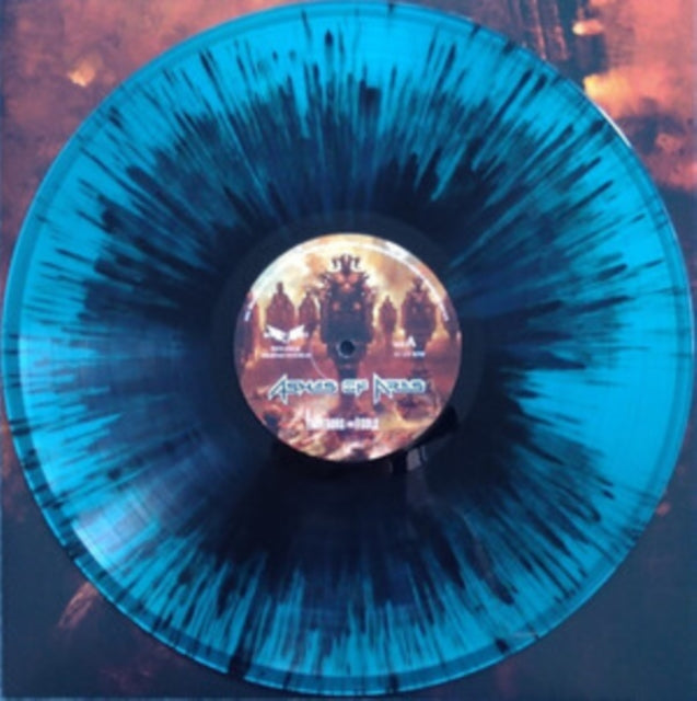 Ashes Of Ares LP - Emperors And Fools (Turquoise/Black Vinyl)