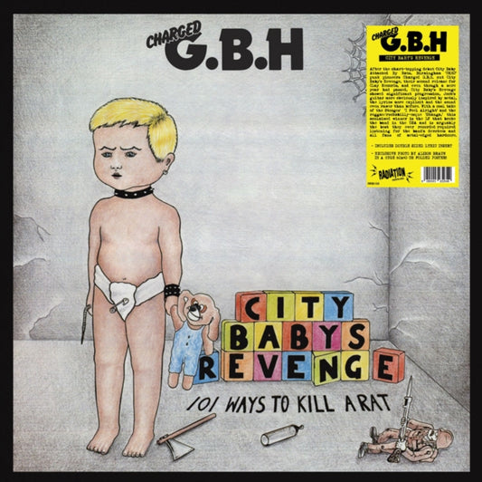 G.B.H. LP Vinyl Record City Baby's Revenge