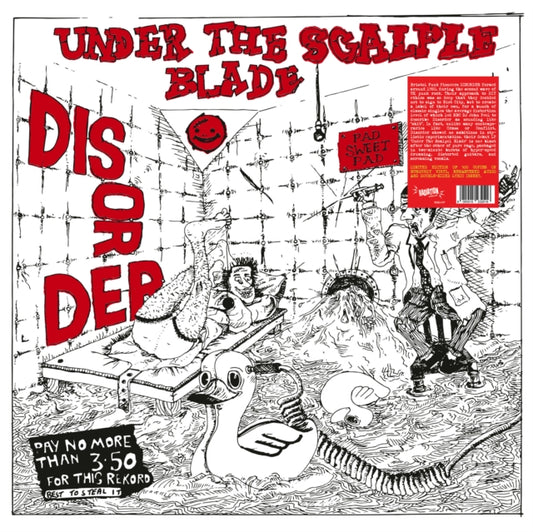 Disorder LP Vinyl Record - Under The ScaLP Vinyl Recordel Blade (Burgundy Vinyl)
