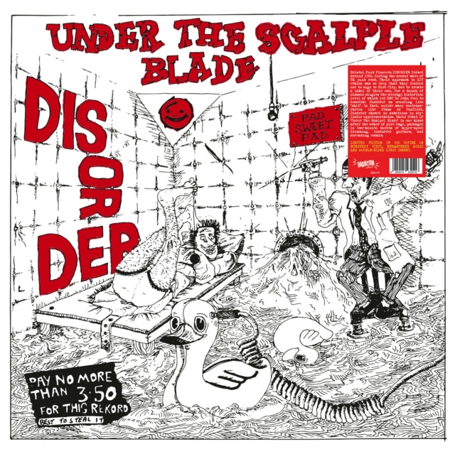 Disorder LP Vinyl Record - Under The ScaLP Vinyl Recordel Blade (Burgundy Vinyl)