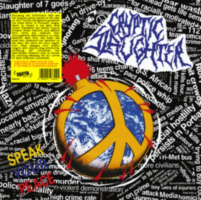 Cryptic Slaughter LP Vinyl Record Speak Your Peace