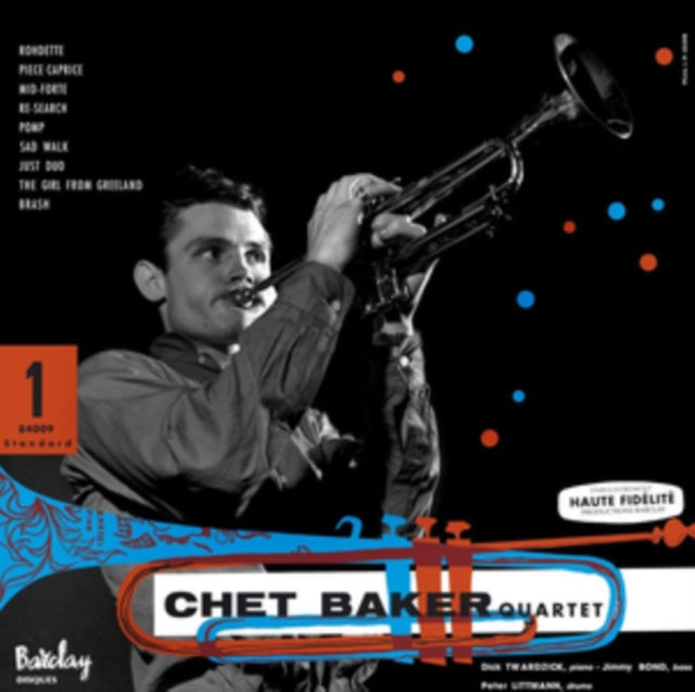 Chet Baker CD - Quartet Vol. 1 (Feat. Dick Twardzik)