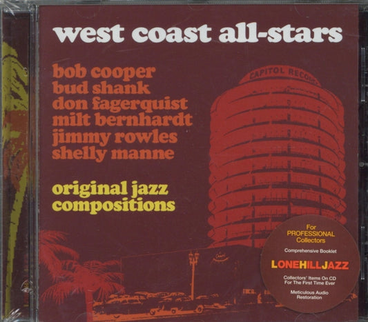 West Coast All Stars CD - Original Jazz Compositions