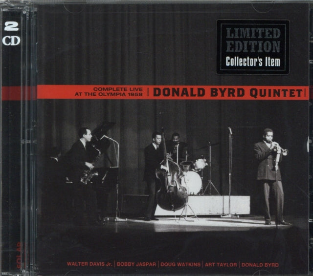 Donald Byrd CD - Complete Live At The Olympia 19 58