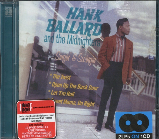 Hank Ballard CD - Hank Ballard & The Midnighters / Singin & Swingin