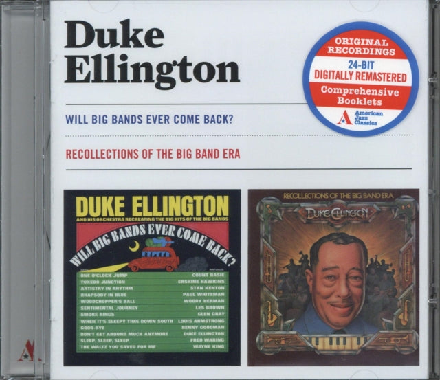 Duke Ellington CD - Will Big Bands Ever Come Back? / Recollections Of The Big Band Era