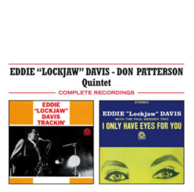 Eddie Davis CD - Trackin' / I Only Have Eyes For You