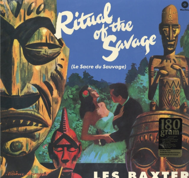 Les Baxter & His Orchestra LP Vinyl Record - The Ritual Of The Savage